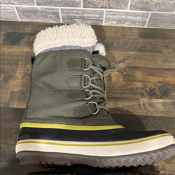 Sorel Winter Carnival Waterproof Snow Boots - Forest Green Size 7.5 - Picture 12 of 15